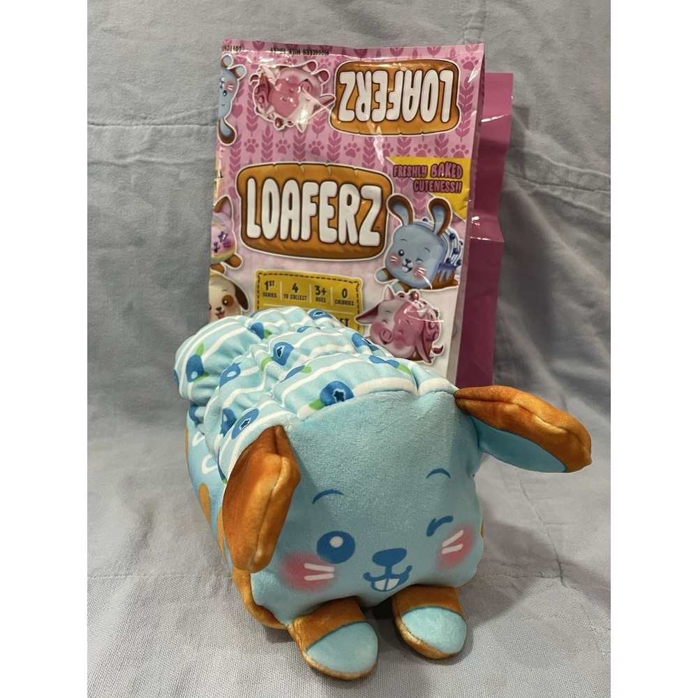NEW Loaferz Deliciously Soft & Cuddle Plush -‎ Cottonberry Bon Bon Rabbit Plush